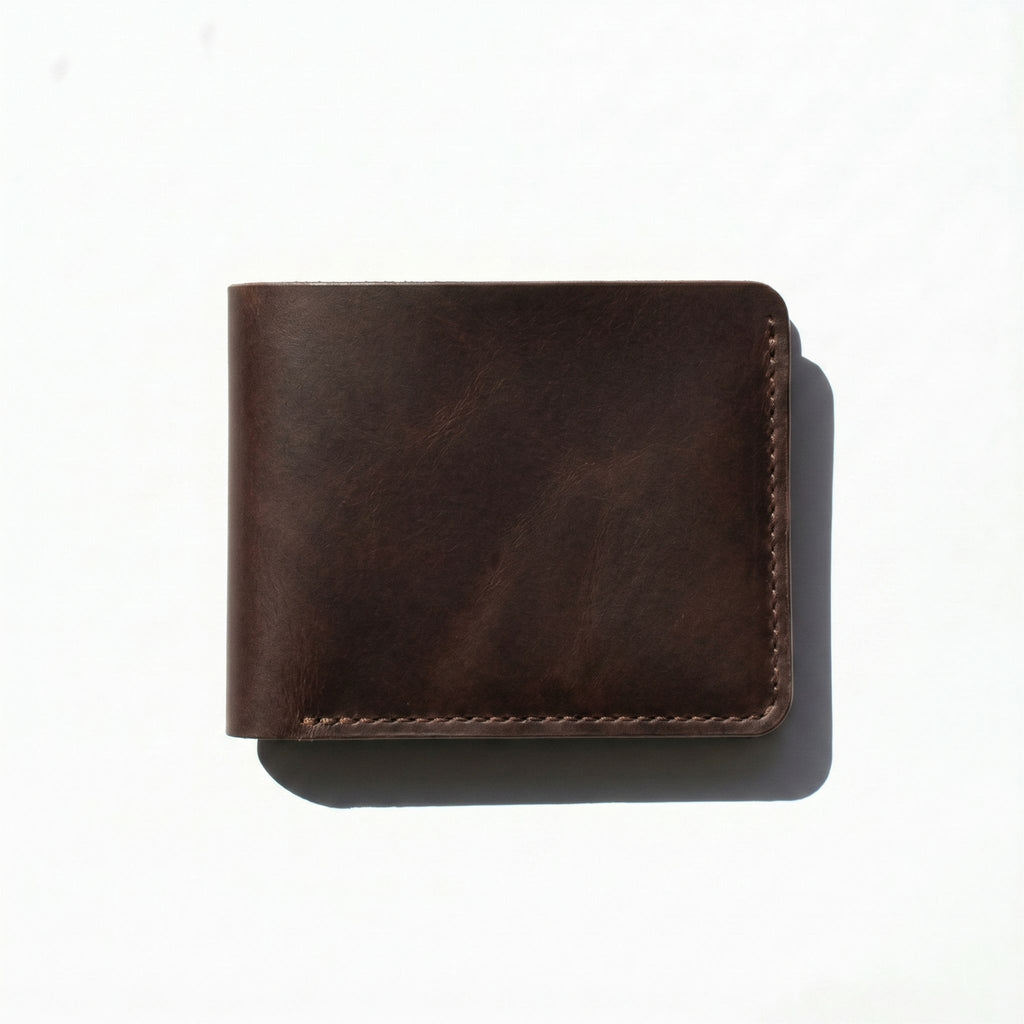 Espresso Heritage Bifold | Dark Brown Full Grain Leather Wallet