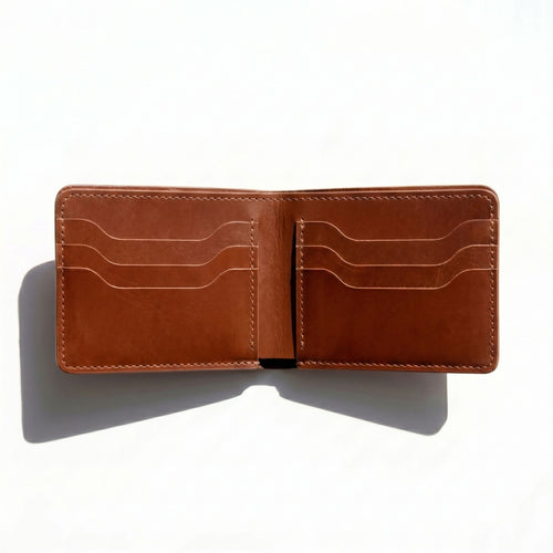 Caramel Classic Bifold | Men's Genuine Leather Wallet