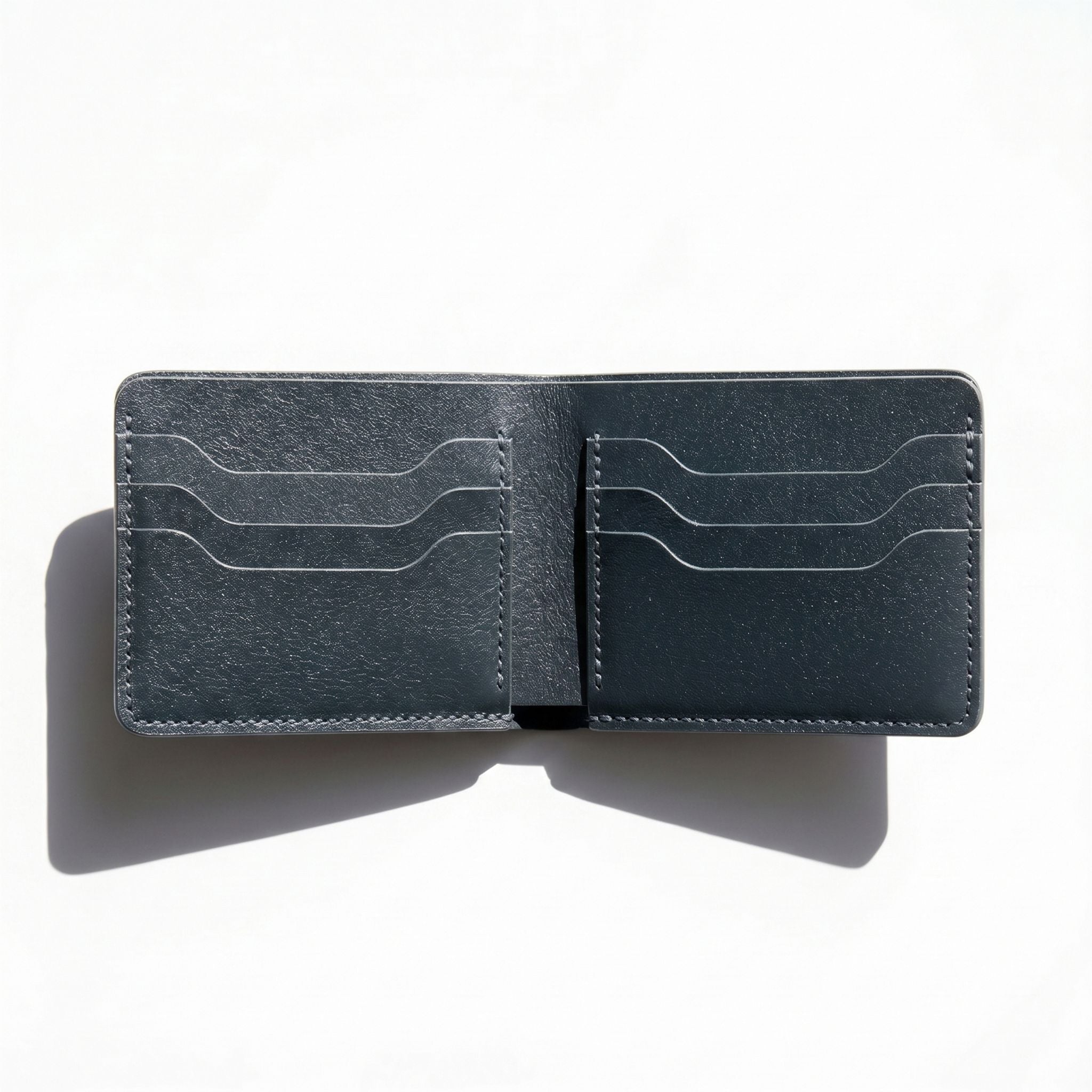 Navy Executive Bifold | Unique Leather Wallet for Men