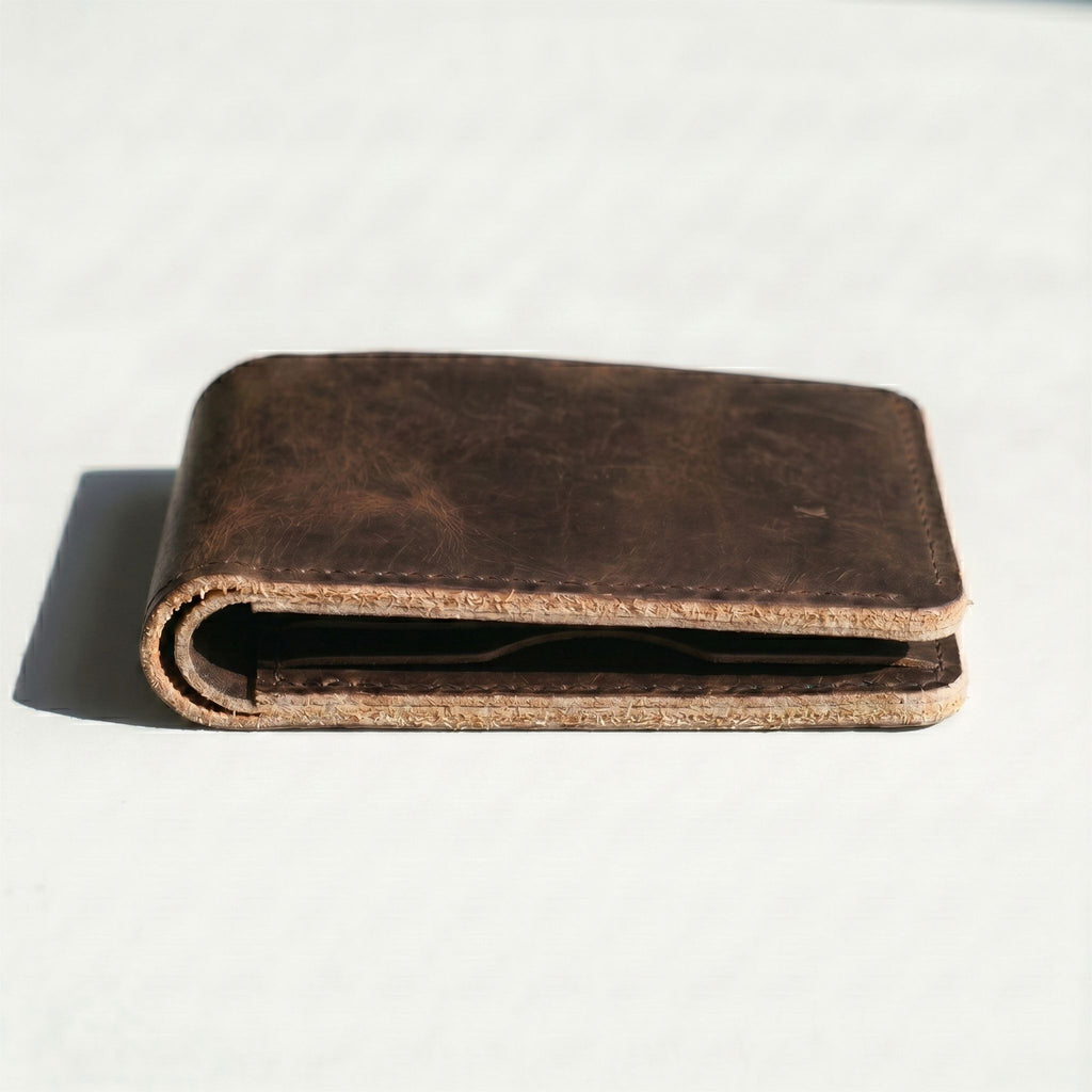 Espresso Heritage Bifold | Dark Brown Full Grain Leather Wallet