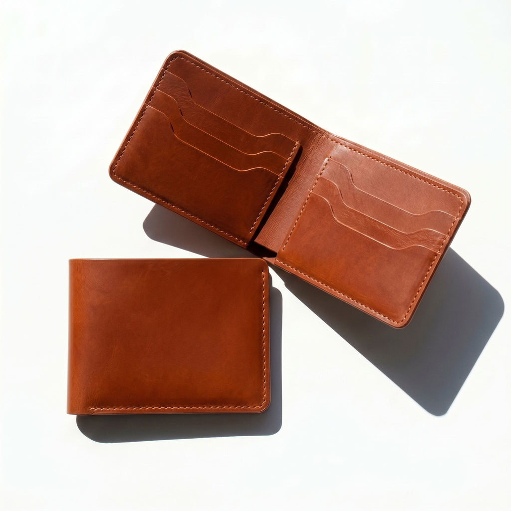 Caramel Classic Bifold | Men's Genuine Leather Wallet